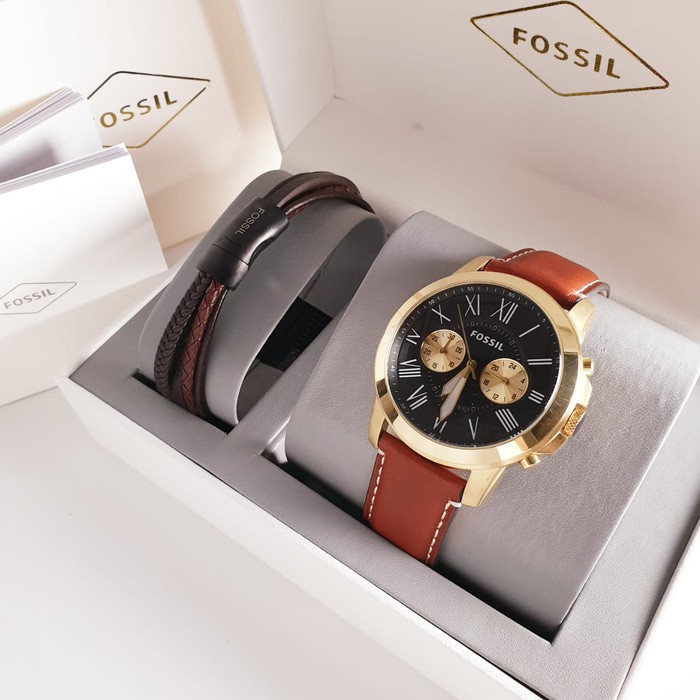 Jam Tangan Pria Fossil FS 5297 / FS5297 FULL SET