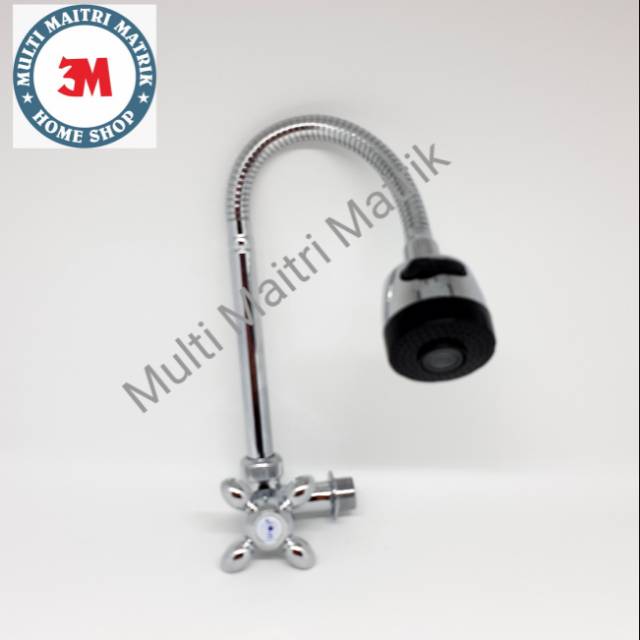 Keran kran angsa flexible / Kran angsa dapur / kran cuci piring flexible
