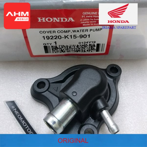 Cover tutup water pump CB150R old CB 150 R lama 19220-K15-901 asli HGP HONDA "