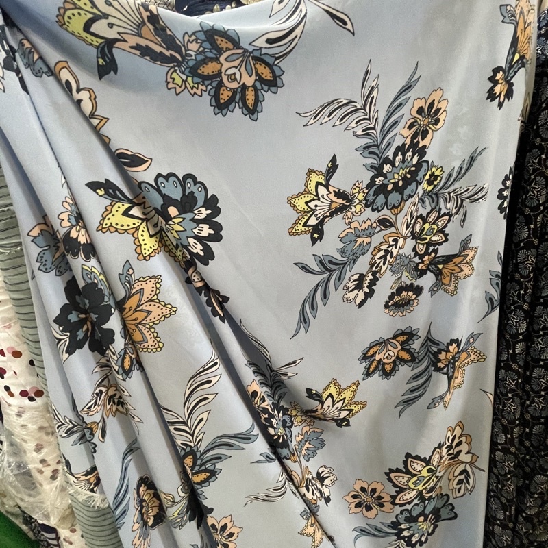 kain zara crep / kain bahan / kain zara / zara motif // kain crepe motif // bahan motif // crepe mot