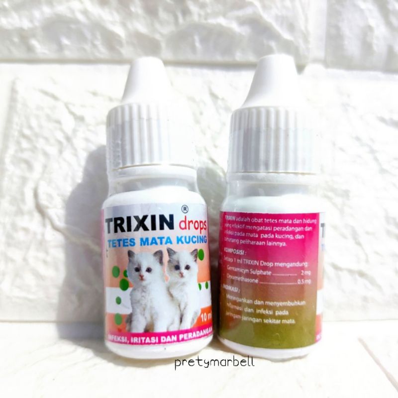 Trixin Drops 10ml Obat Tetes Mata Kucing
