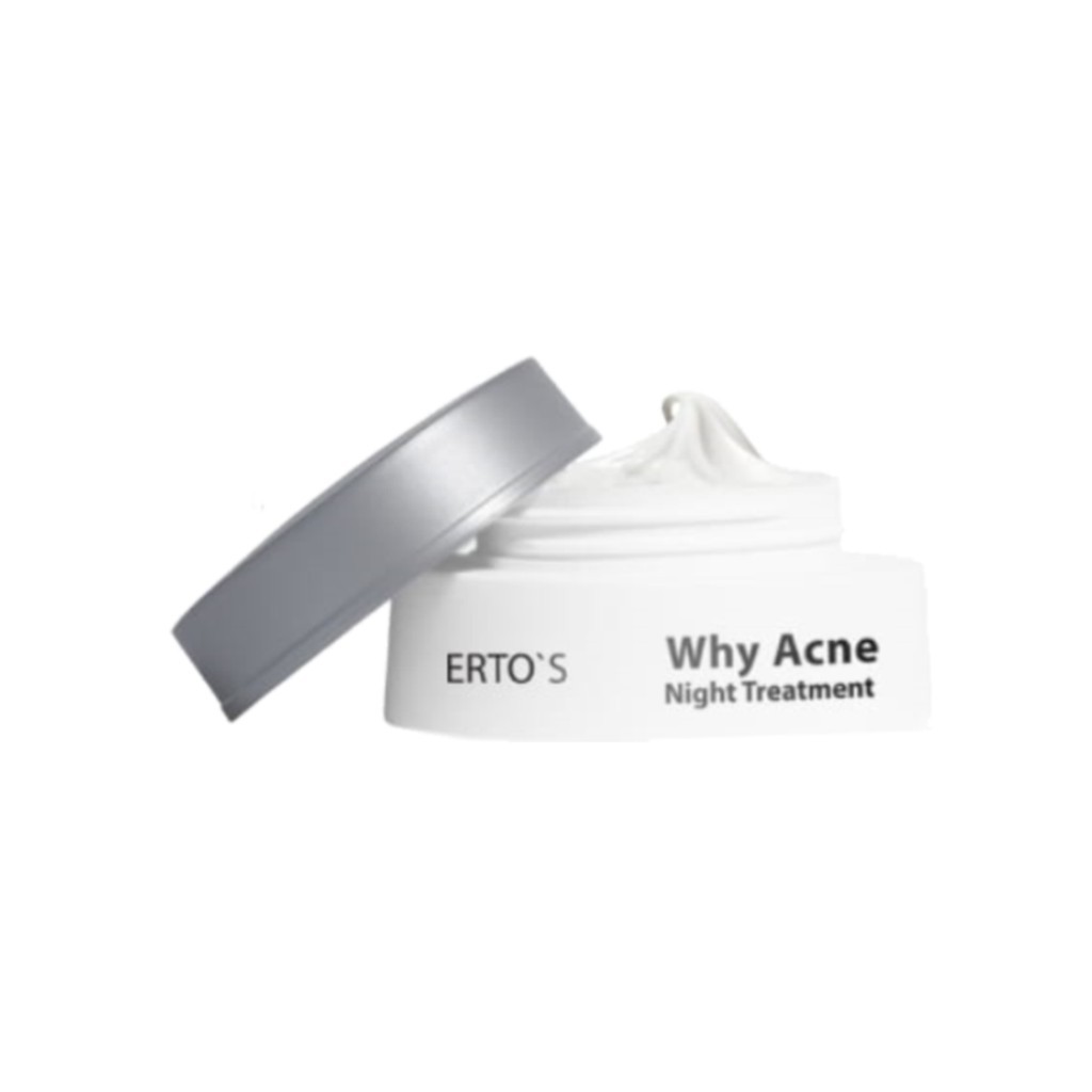 WHY ACNE NIGHT CREAM ERTO'S / CREAM MALAM JERAWAT ERTOS