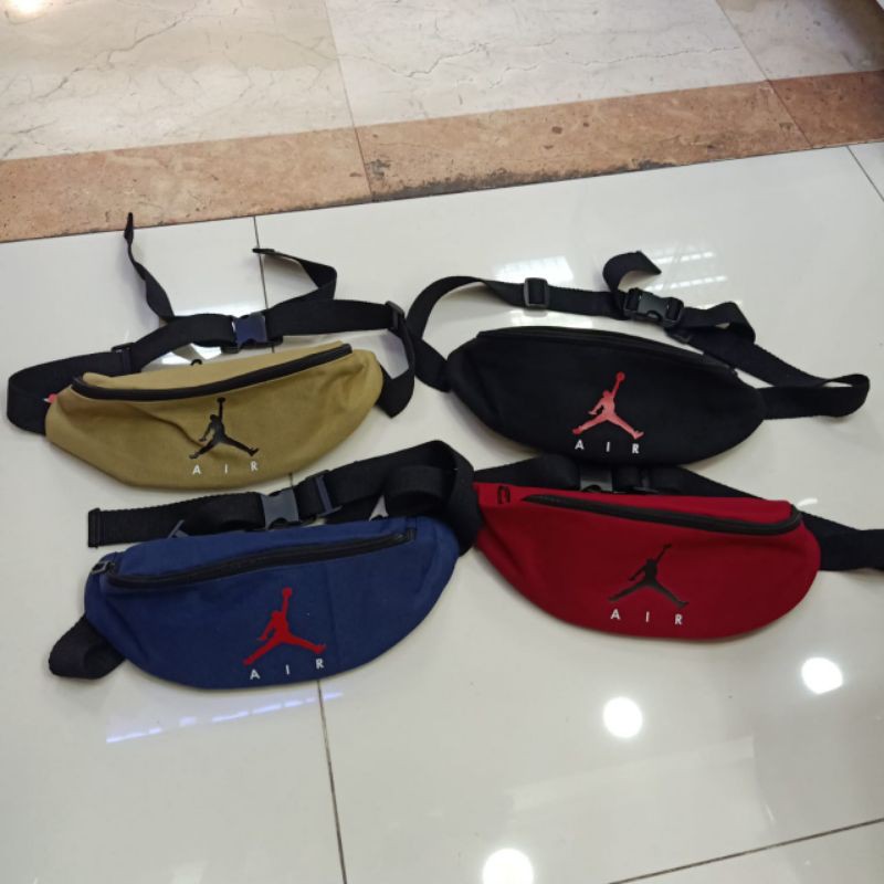 Waistbag Jordan Canvas Tas Pinggang import