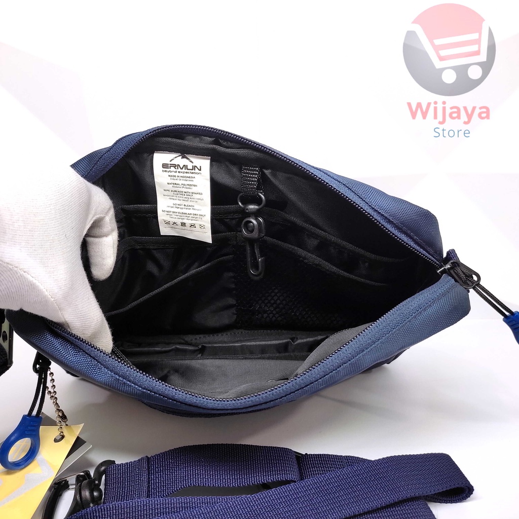 ERMUN Tas Selempang Bahu yang Trendi dan Fungsional Hand Bag Sling Bag Pria Kualitas Terbaik