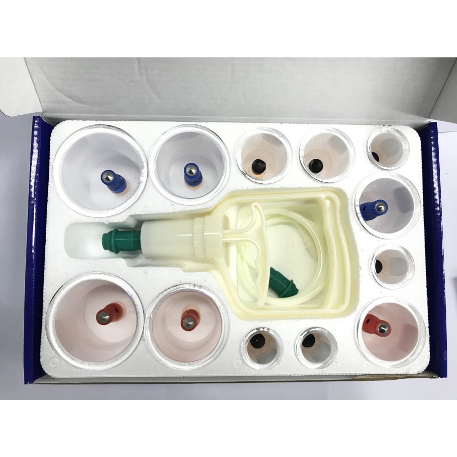 Alat Bekam Kangzhu / Magicstar Isi 12 Pcs | Kop KZ / MS Magic Star | Kop Angin Untuk Tubuh , Punggung | Hijamah Cupping Therapy | Bisa COD