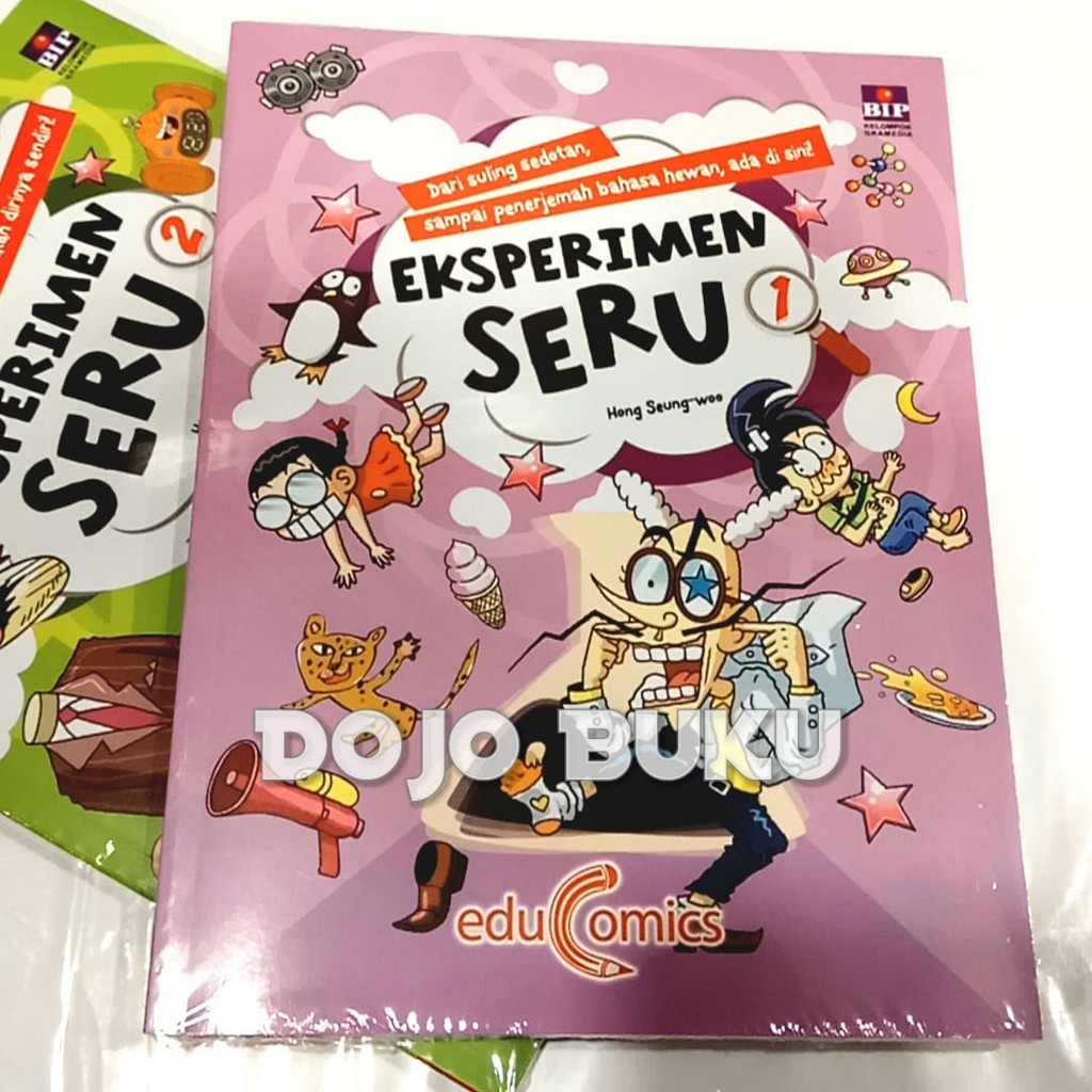 Buku Anak Eksperimen Seru Educomics  by WOONGJIN THINK BIG