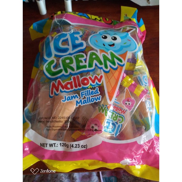 

marsmellow ice cream/ecer