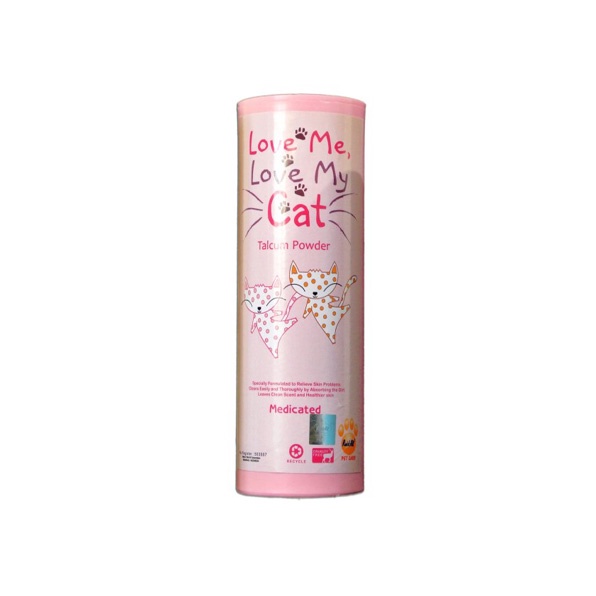 Raid All - Love Me Love My CAT Talcum Powder / Bedak Kucing Murah