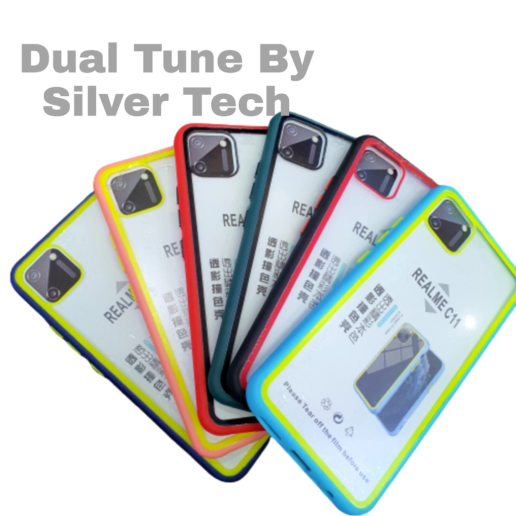 SILVER TECH SOFTCASE DUAL TUNE REALME C11