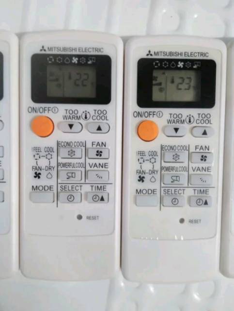 Remote Ac Mitsubishi