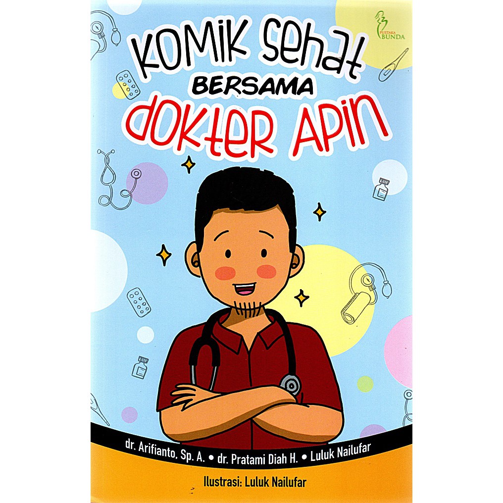 BUKU Komik Sehat Bersama Dokter Apin