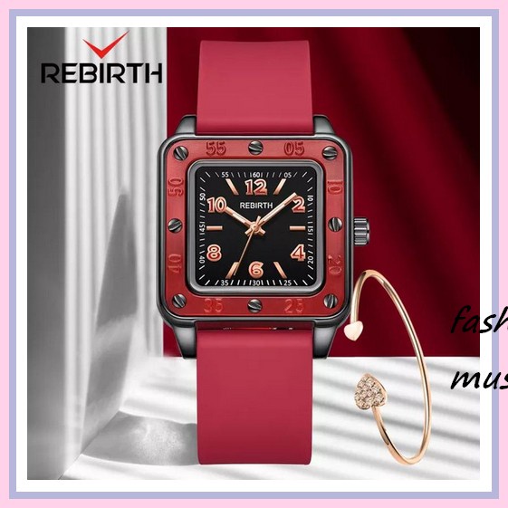 Miragewatch Official Store Jam Tangan Wanita Mirage Original Silver Stainless Anti Karat 7063L Jam T