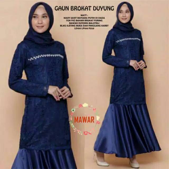 GAUN BROKAT DUYUNG - dress kondangan Gayatri Batik