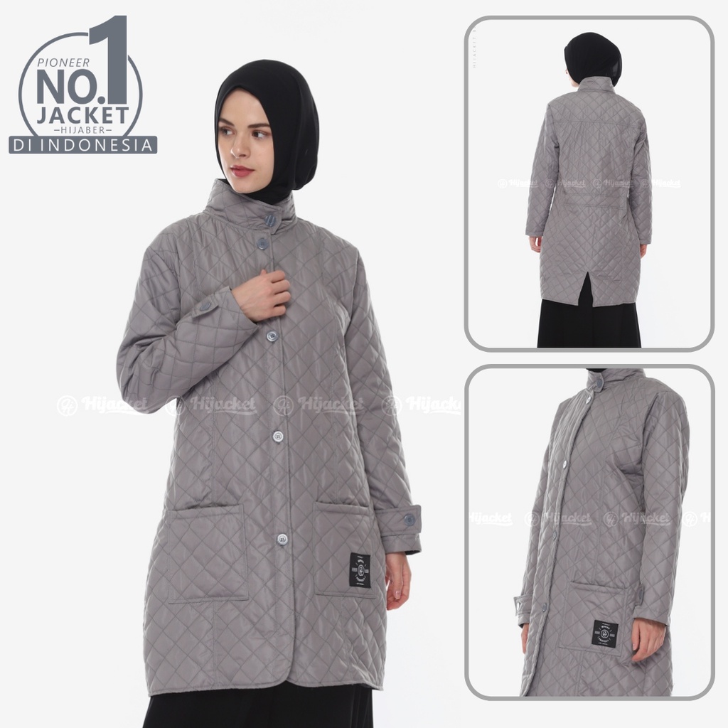 JAKET HIJACKET BELVA WANITA MUSLIMAH JACKET HIJABER HIJAKET