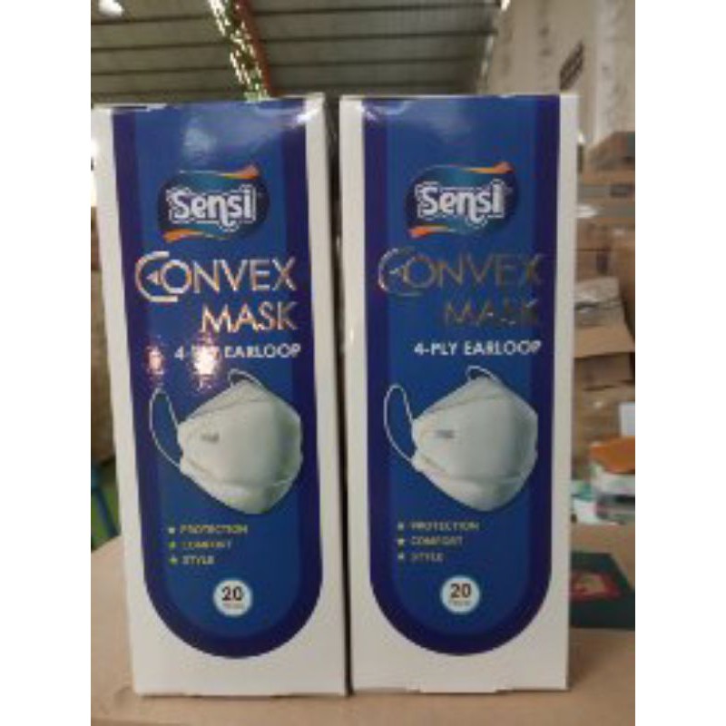 Sensi Convex Mask 4ply