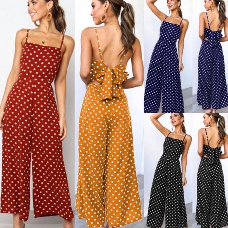 jumpsuit polka