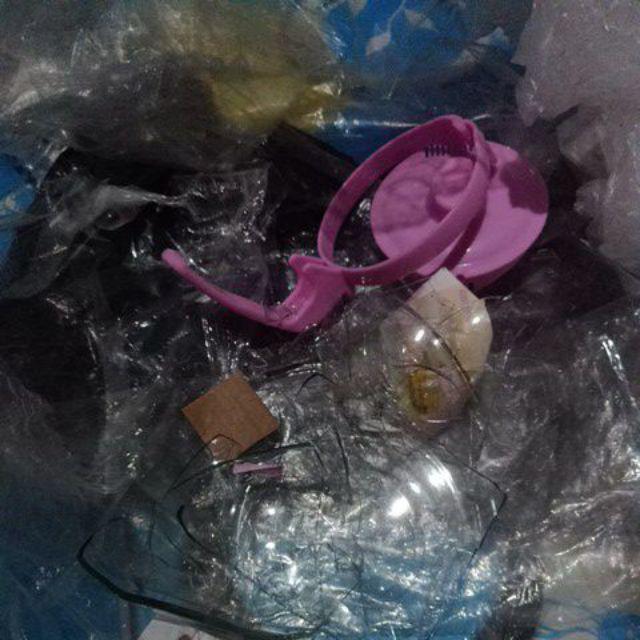 Tea Pot Kaca Set 5 In 1 Warna Random