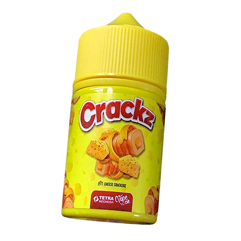 Crackz Cheese Crackerz E-Liquid 60ML 3MG [ vape / rokok elektrik ]