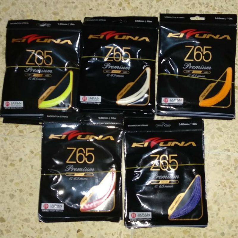 z65/kizuna/ORIGINAL/senar/badminton/bulutangkis/z 65/premium/raket