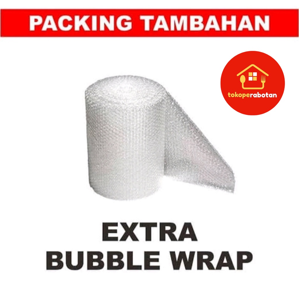 

Extra Bubble Warp -Tambahan Bubble Warp Tebal