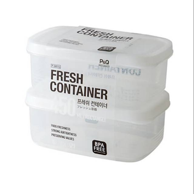 Lock n Lock Fresh Container 450ml 2pcs