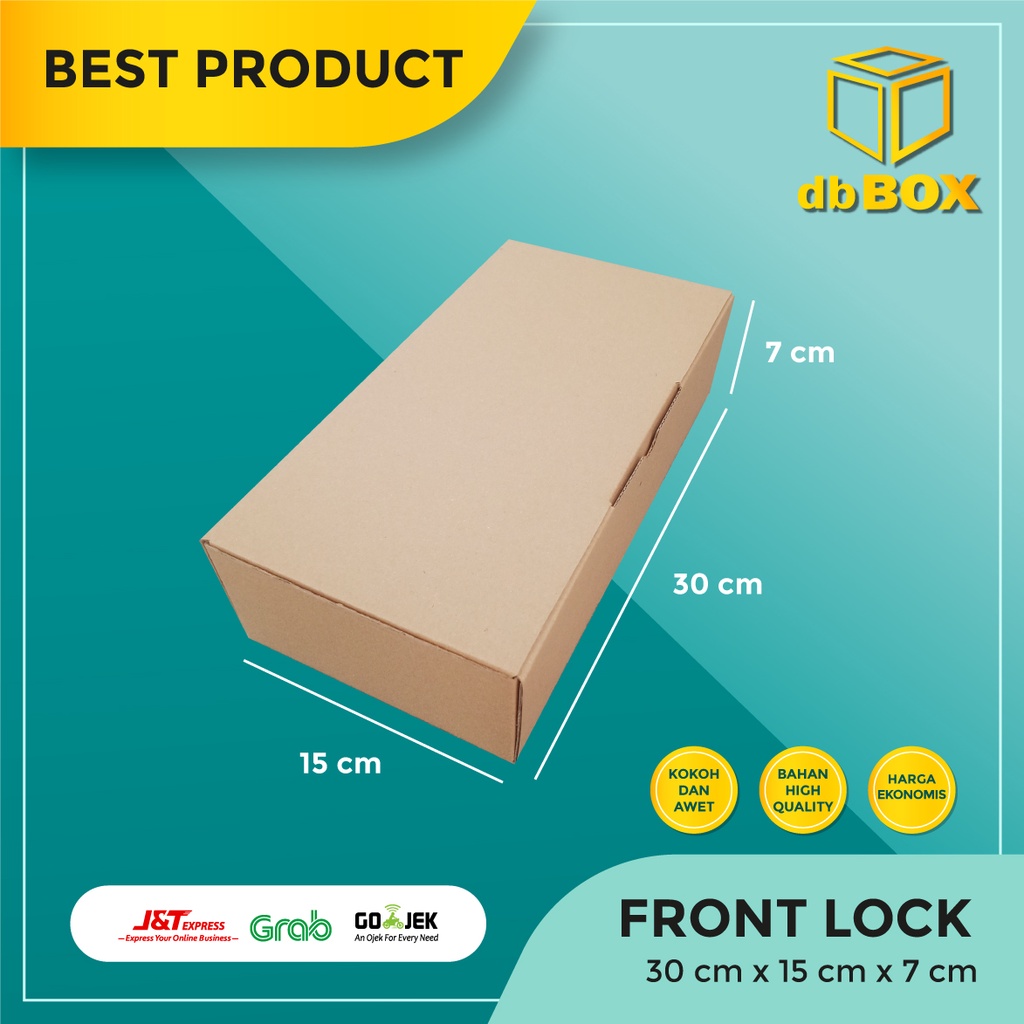 

(10pcs) Kardus Uk. 30X15X7 cm....Die Cut kotak Kue, snack -aksesoris-dll model box pizza