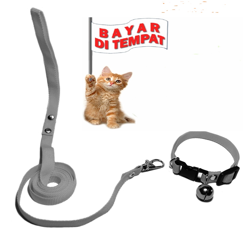 HARNES O TALI TUNTUN KUCING ANJING OTER MUSANG MONYET KELINCI TERMURAH ANEKA WARNA