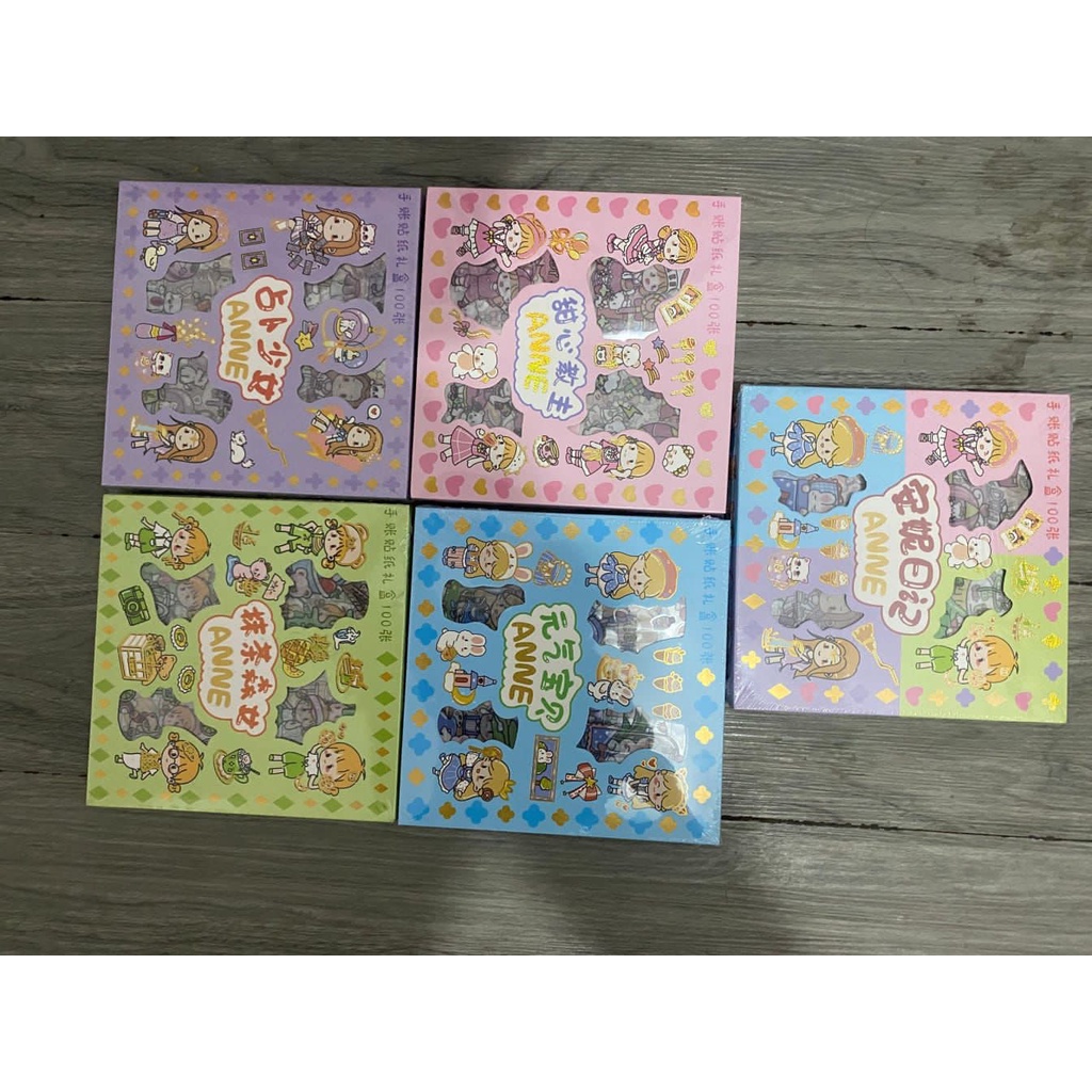 (BISA COD) Stiker Aesthetic Deco Cute Gift Tema Korea Sticker Tumblr Anti Air Scrapbook DIY/Stiker Anak Anak/Stiker Murah/Stiker Lucu