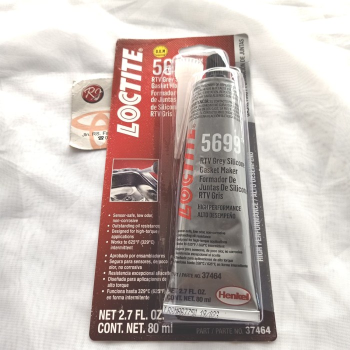 Lem Gasket Loctite Rtv 5699 Grey