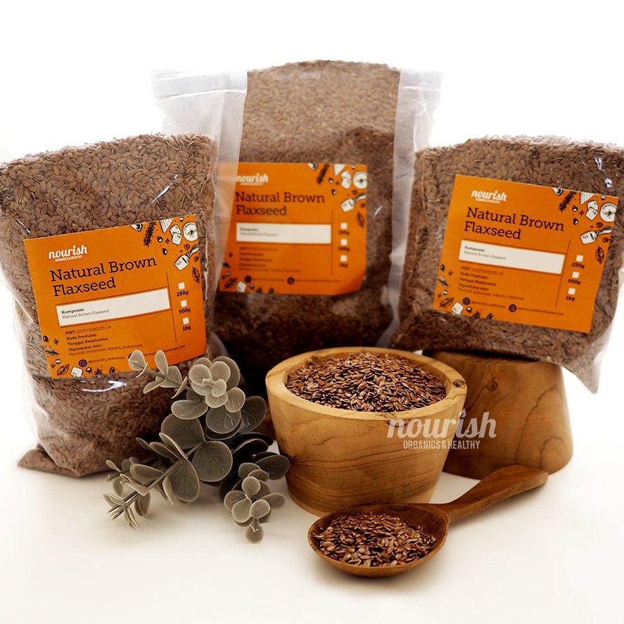 Natural Brown Flaxseed (1 Kg)