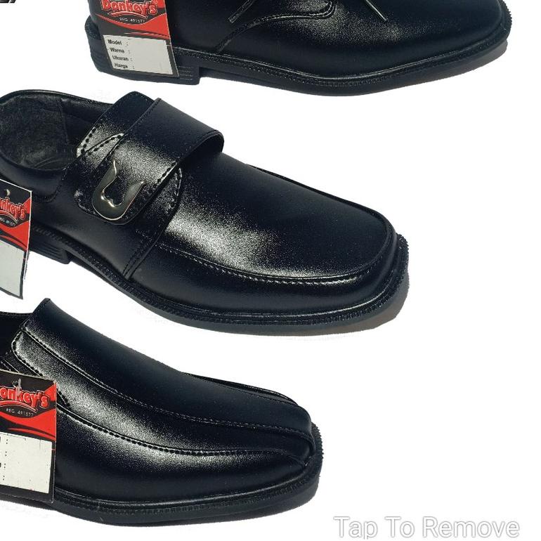 ▼ Sepatu Pantofel anak laki laki Pantofel Hitam anak laki laki Sepatu Pantopel anak laki laki ☉