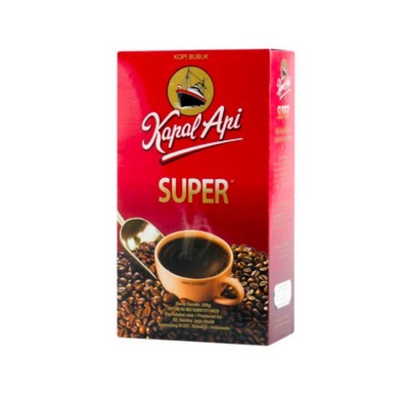 

KAPAL API SUPER BUBUK 250G / SUPER250