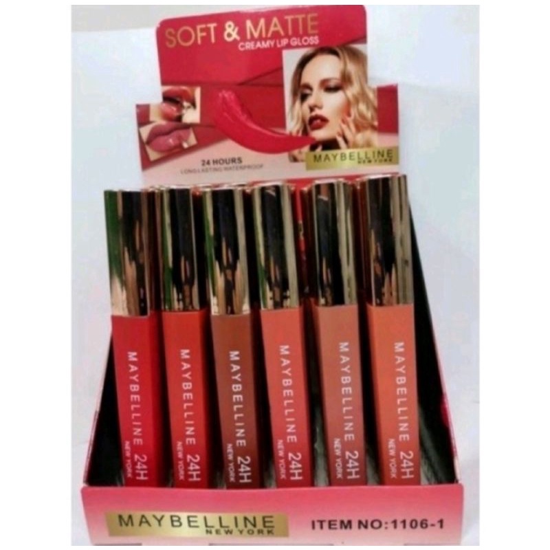 Maybelline Lipcream Soft &amp; Matte 1106 Gold