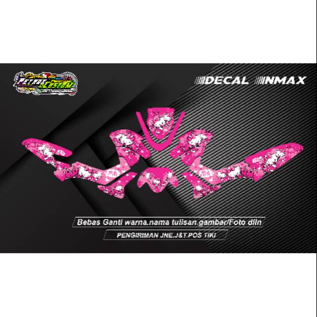 Decal Fullbody Yamaha Nmax Hello Kitty