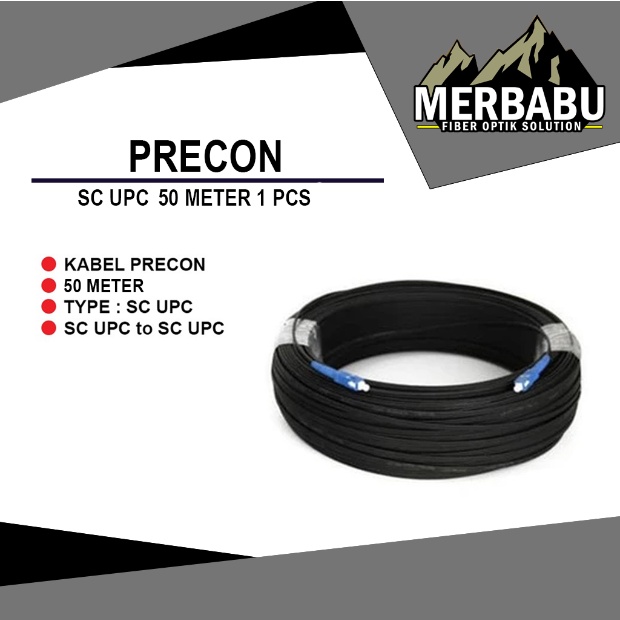 precon SC UPC to SC UPC 50 meter