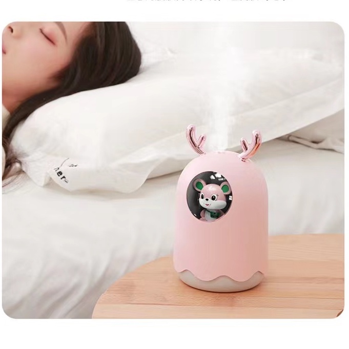 Diffuser Humidifier Air 220 ML Aromaterapi Difuser Aromatherapy Aroma Terapi Purifier Oil Pengharum Ruangan