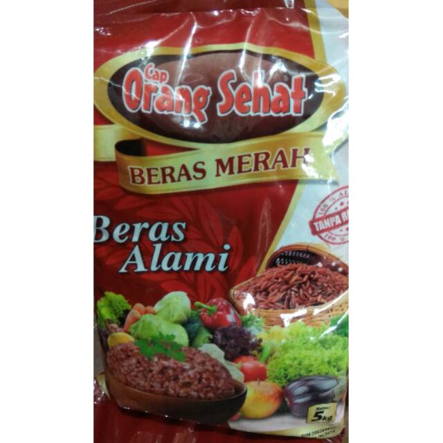 Beras Merah Orang Sehat 5kg