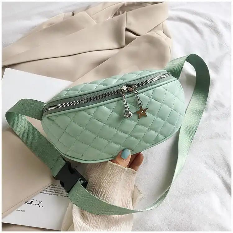 EL 5177 RISCE TAS WAISTBAG IMPORT WANITA CEWEK PEREMPUAN JAKARTA BATAM HIASAN BINTANG