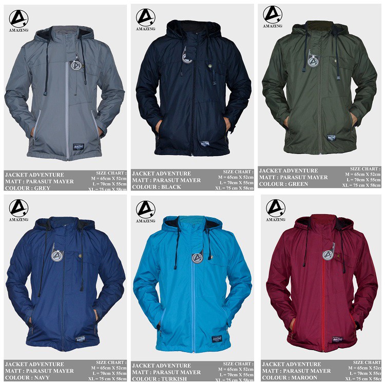Jaket Adventure Pria Keren Termurah