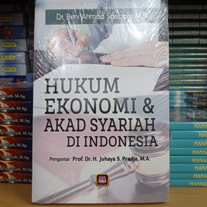 Jual Buku HUKUM EKONOMI & AKAD SYARIAH DI INDONESIA By. Dr. Beni Ahmad ...