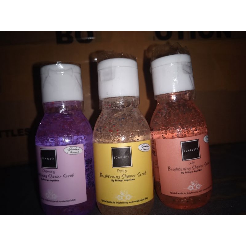 SCARLETT Brightening Shower Scrub (30mL - Mini Size)