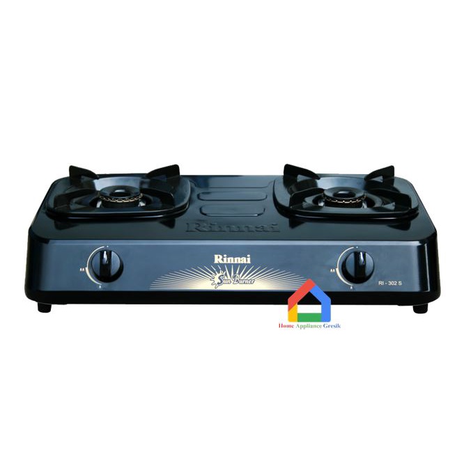Kompor Rinnai 2 Tungku RI 302 S / Rinnai Kompor RI302S