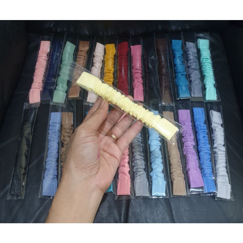 KEMASAN PLASTIK SATUAN KONEKTOR MASKER KAIN POLOS KONEKTOR MASKER