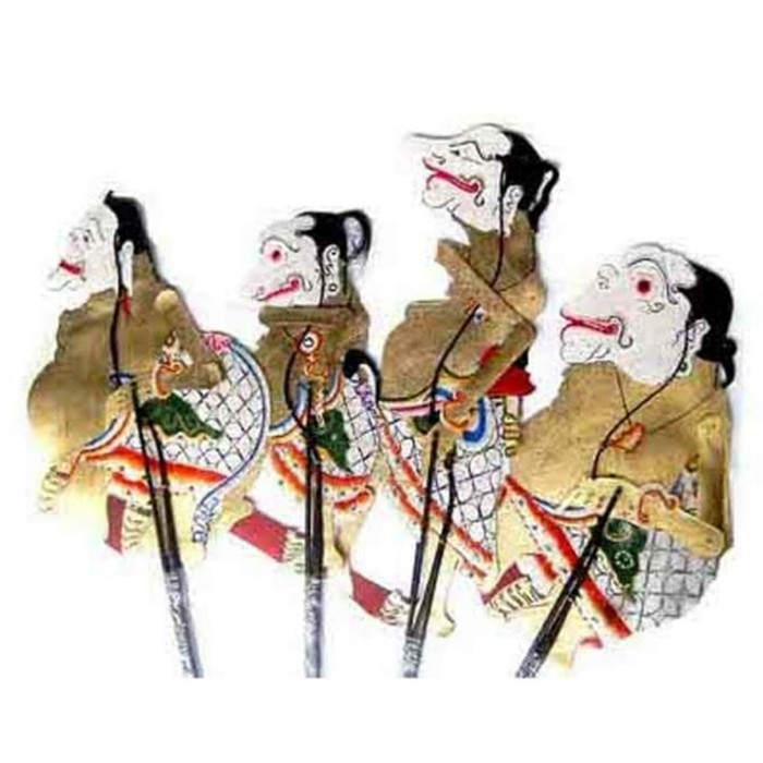 WAYANG KULIT PUNAKAWAN DALANG PEDALANGAN BESAR SEMAR BAGONG PETRUK