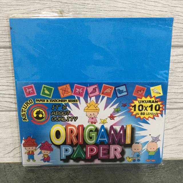  Kertas  Lipat Origami Paper ASTURO  10  10 Shopee Indonesia