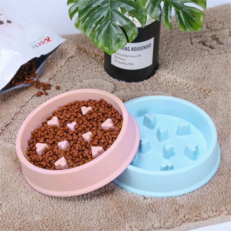 Tempat makan kucing anjing slow feeder