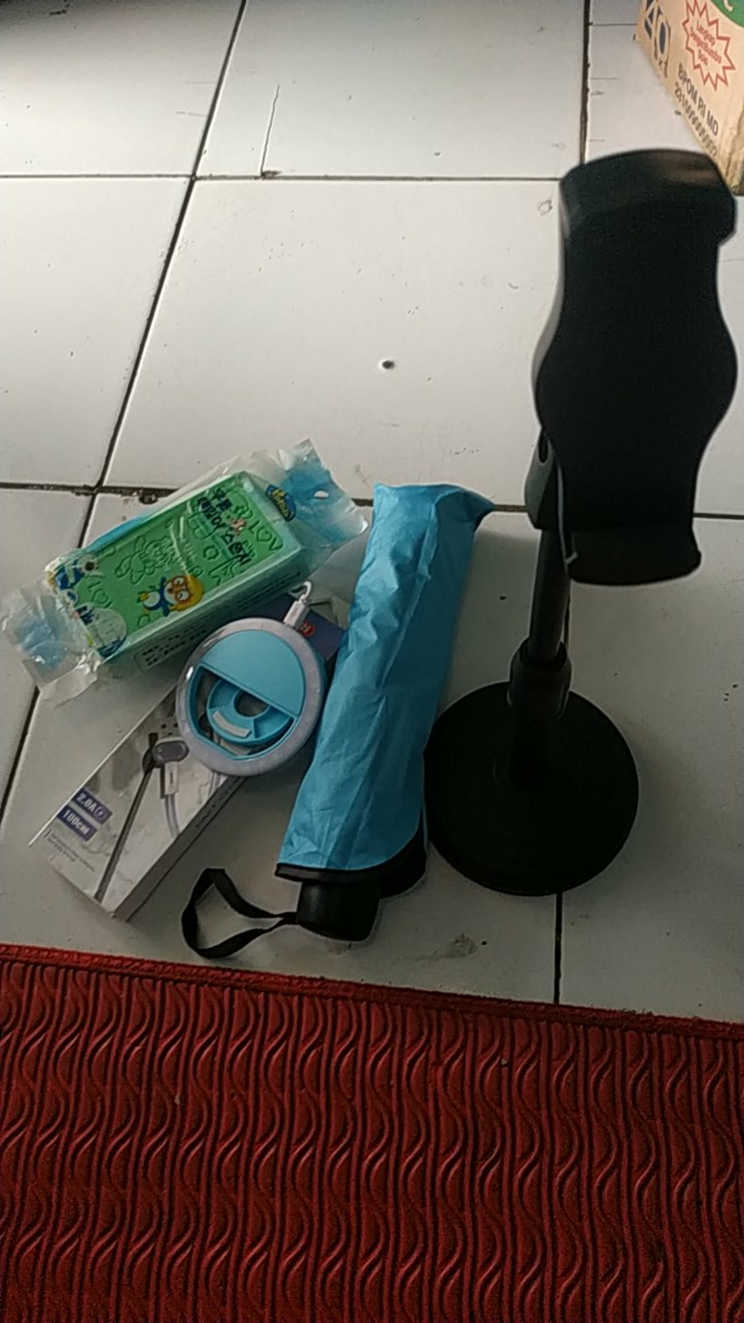 Payung Magic Umbrella 3d / Payung Hujan Motif Bunga