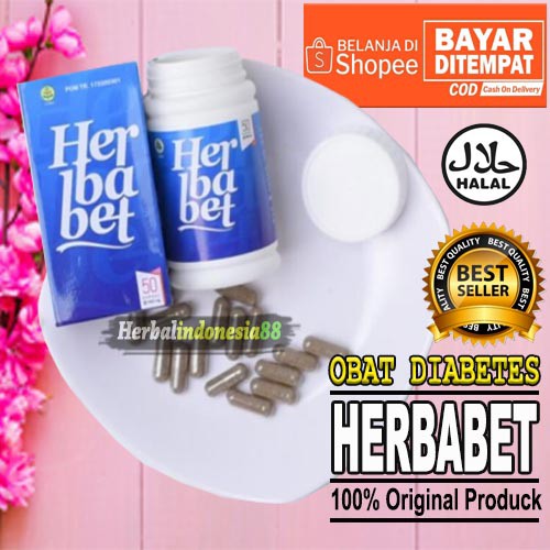OBAT HERBABET Herbal spesialis Diabetes dan Penyakit Gula Paling Ampuh BPOM - HERBABET ASLI