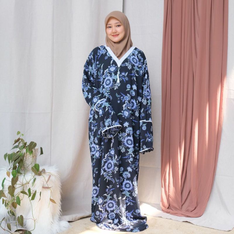 abaya turki Asput bunga