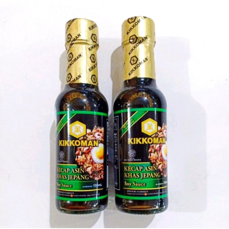 

KIKKOMAN kecap asin khas jepang 150ml
